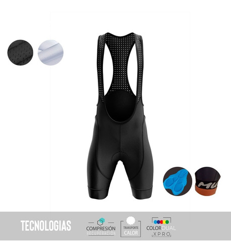 Badana Semi Fondo Clásica Hombre -bib Short Ciclismo Cullote