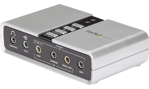 Tarjeta De Sonido Externa Usb 7.1 Con Audio Digital Spdif