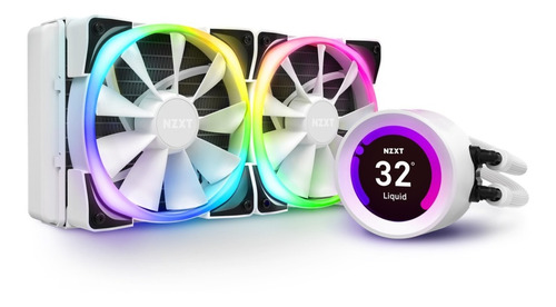 Enfriamiento Liquido Nzxt Kraken Z53 240 Blanco Rgb C/displ.