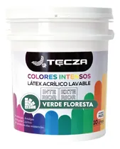 Comprar Látex Acrílico Int-ext Colores Preparados 10 Litros Lavable Verde Foresta Mate