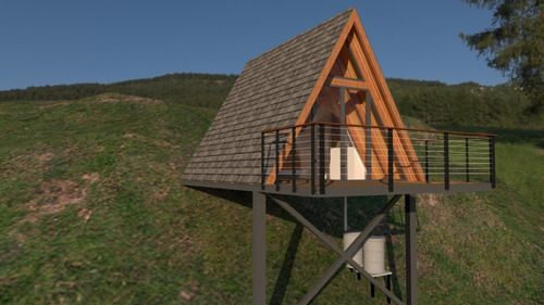 Casa Alpino Anteproyecto Completo/ Planos Digitales