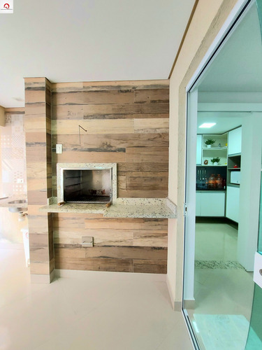 Imagem 9 de 23 de Apartamento Reformado Na Praia Das Pitangueiras - Varanda Gourmet - Prédio Novo - 3 Suítes - 2 Vagas - Guarujá/sp - Ap05993 - 69798804