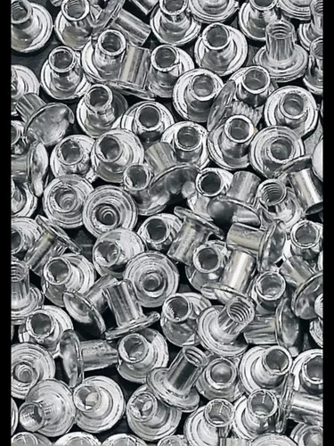 Remache Tornillo De Aluminio 6mm 1/4 100pz Alta Calida