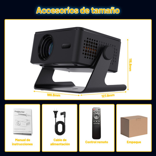 Projector A32c Android 13 20000 Lm 2.8p Lcd 1+8g Hdmi Bt5.0