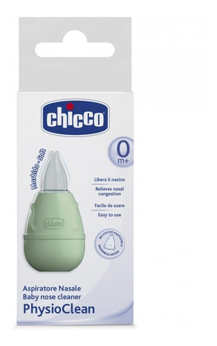 Imagen 3 de 9 de Aspirador Nasal Para Bebes Saca Mocos Chicco Physioclean