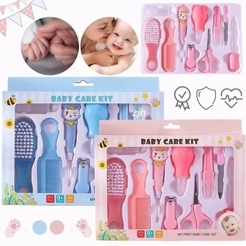 Kit Cuidado Ideal De Bebe Portátil Higiene Cortauñas