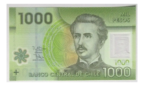Chile Año 2015 Billete 1000 Pesos Polimero Unc Pick 161f