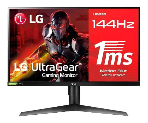 Monitor Gamer Ultragear LG 27  27gl650f-b 144hz 1ms
