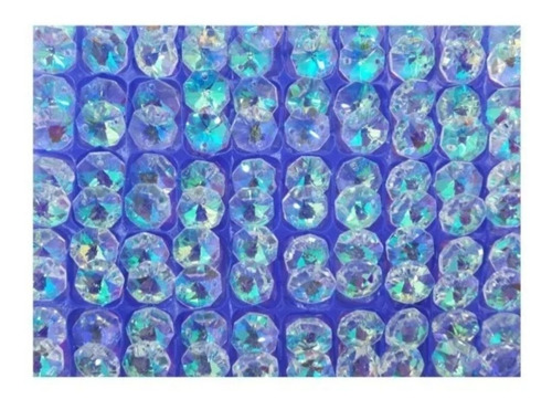 Octagonos De Cristal Color Tornasol (100pzas)