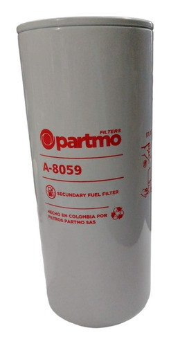 Filtro Combustible Partmo A8059 33721 Volvo Mack Vision Gran