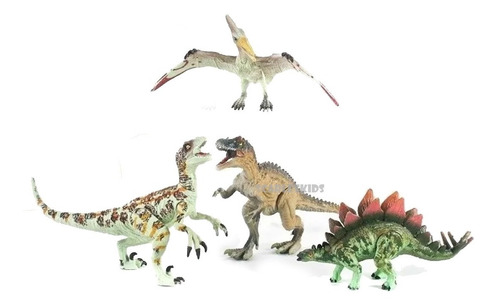 Dinosaurios Set Articulados Varios Mod Original Scarlet Kids