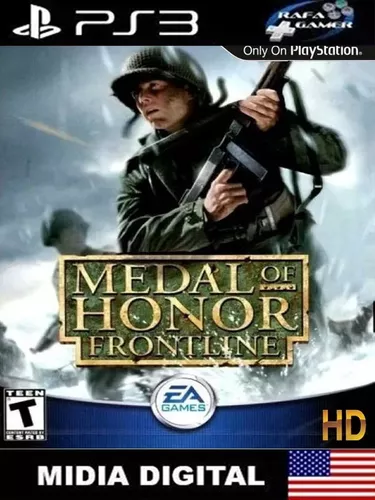 Medal of Honor European Assault (Classico Ps2) Midia Digital Ps3
