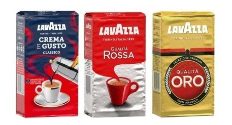 Combo Lavazza (crema E Gusto, Rossa, Qualitá Oro)