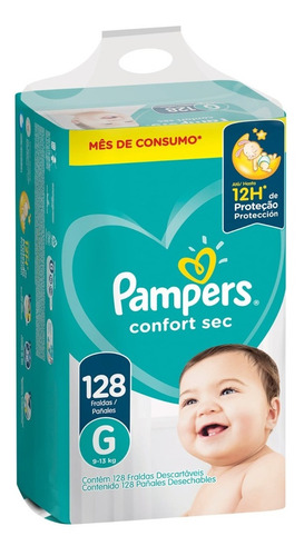 Pampers Comfort Sec G X 128