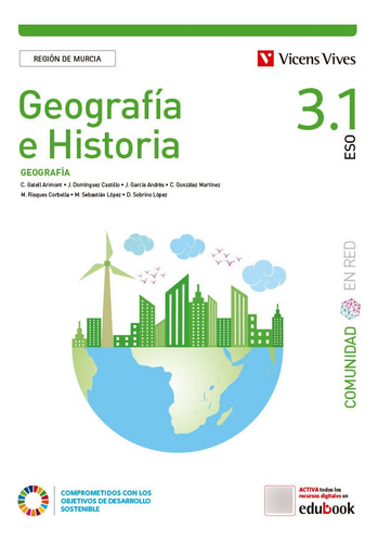 Libro Geografia E Historia 3 (3.1-3.2) Murcia (cer) - Aa.vv