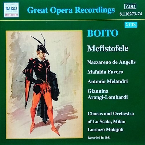Mefistofele/favero Molajoli - Boito (cd)