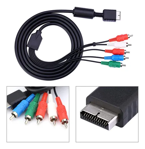 Cable Av Multi Out Para Ps2/ps3 En Alta Definicion