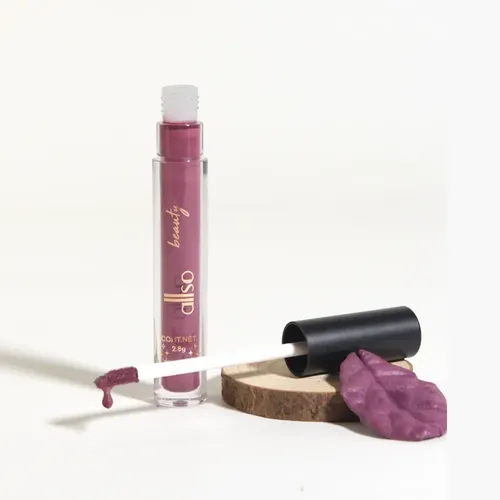 Batom líquido Allso Beauty cor Ruby Glow
