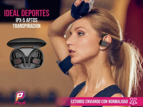 Auriculares Deportivos Bluetooth A9s Inear Micrófono Running