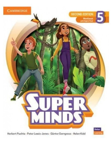 Super Minds Level 5 - 2 Ed - Workbook + Digital Pack