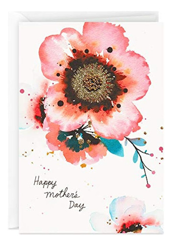 Tarjeta Del Día De La Madre De La Firma Hallmark (flores De 