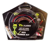 Comprar Kit De Cables 8 Gauge P\u002F Potencia Portafusible Rca Con Envío