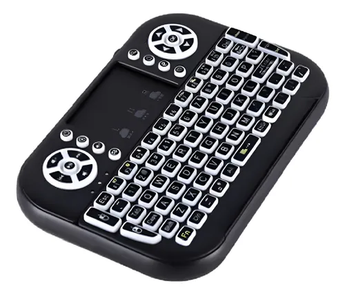Mini Teclado Inalámbrico Diseño Ergonómico Con Touchpad