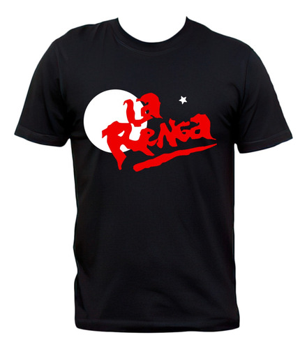 Remera Negra La Renga Luna Rock Nacional Argentino