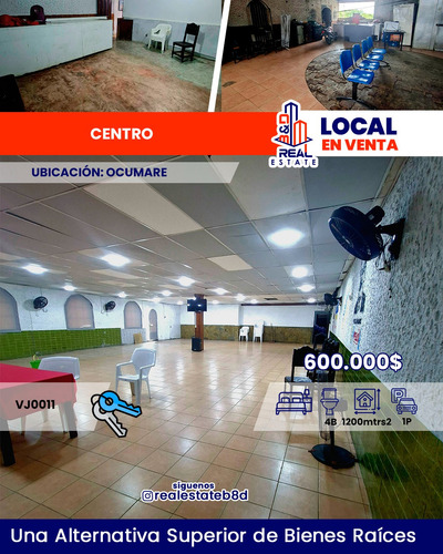 Local En Venta Casco Central/ocumare Del Tuy