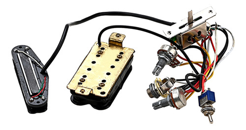 Arnés De Cableado De Guitarra Precableado Con Humbucker Dobl