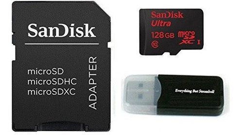 Sandisk Micro Sdxc Ultra Microsd Tf Tarjeta De Memoria Flash