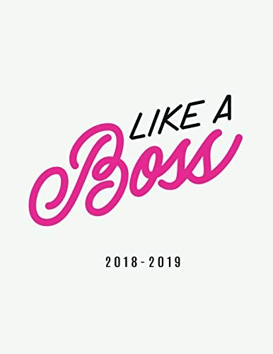 Like A Boss 20182019 Academic Planner Aug 2018  July 2019 ||