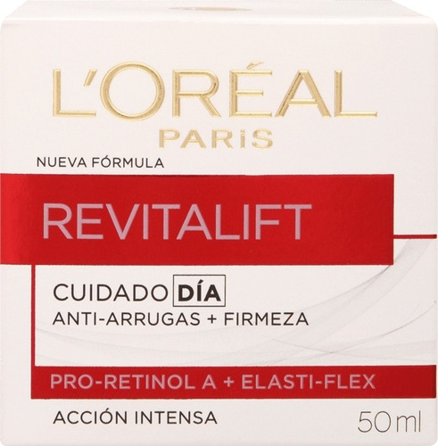 Crema L'oreal Revitalift Cuidado Anti Arrugas De Día X 50 Ml