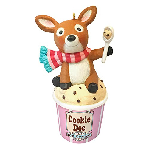 Adorno Navideño 2021 Cookie Doe Deer Ice Cream