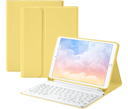 Funda Con Teclado Gudou / Para iPad 7.9 / Yellow