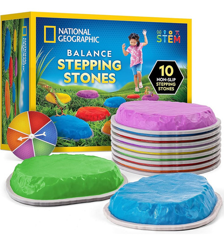 National Geographic Stepping Stones Para Niños 10 Piedras An