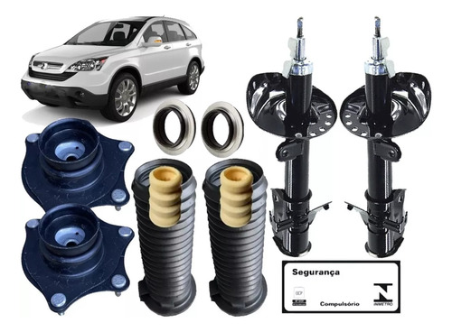 Kit Amortecedor Dianteiro Cr-v 2007 2008 2009 2010 11 A 2012