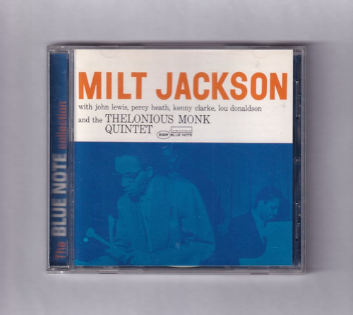 Milt Jackson Monk Quintet Heath John Lewis Cd Blue Note