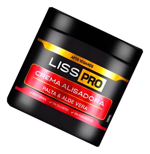 Alisado Sin Formol Liss Pro X 300ml + Shampoo Neutro X 300ml