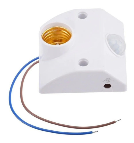 Imagen 3 de 7 de Sensor De Movimiento Pir Con Soquete E27, 220v, 5a, Diy