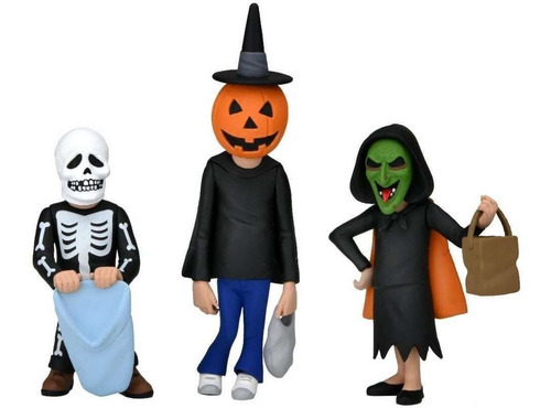 Neca Toony Terrors Halloween 3 Trick Or Treaters 3 Pack