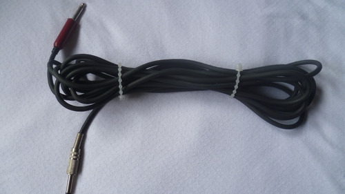 Cable Profesional Instrument Guitarra Bajo Dj 1/4 Mono 6mts 