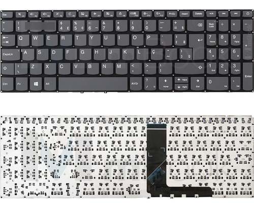 Teclado Lenovo Ideapad Sn20m63164 Pk1329a1a20 Cor Conforme imagens do anúncio