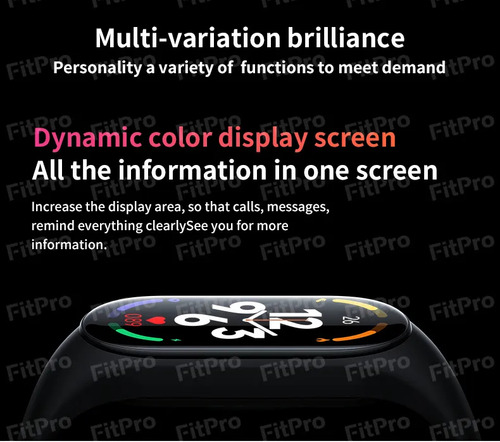 Pulsera Inteligente M7 Pantalla A Color Pulsera Deportiva..