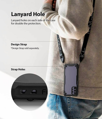Imagen 3 de 8 de Case Ringke Fusion X Galaxy A32 5g - Importado De Usa