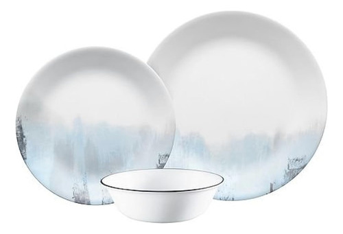 Juego De Vajilla De 12 Piezas Corelle Tranquil Reflection Re