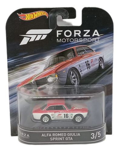 Alfa Romeo Giulia Sprint Gta Hot Wheels Forza Motorsport