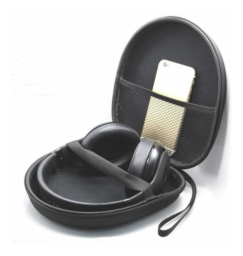 Porta Fone De Ouvido Estojo Case Grande 21x19x6cm Headphone