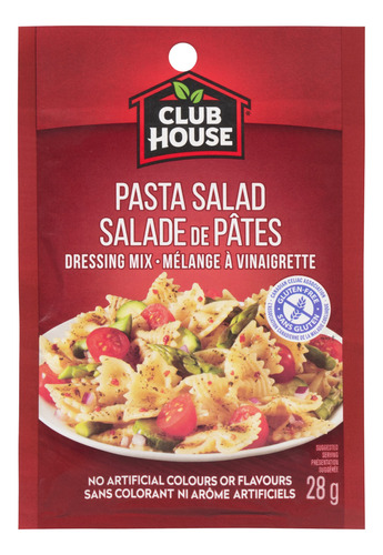 Club House, Mezcla De Aderezo Para Ensalada De Pasta, 28 G/1