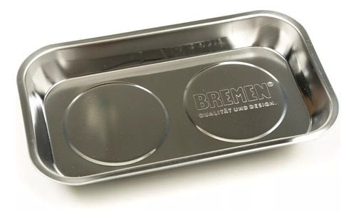 Plato Magnético Rectangular Bandeja Imantada De Acero Inox